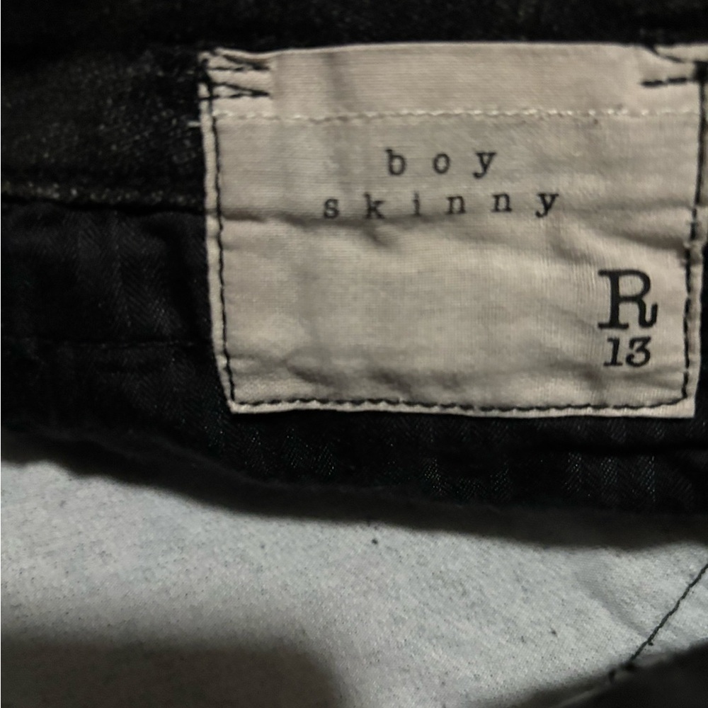 R13 Leopard Ombre jeans - Picture 5 of 7